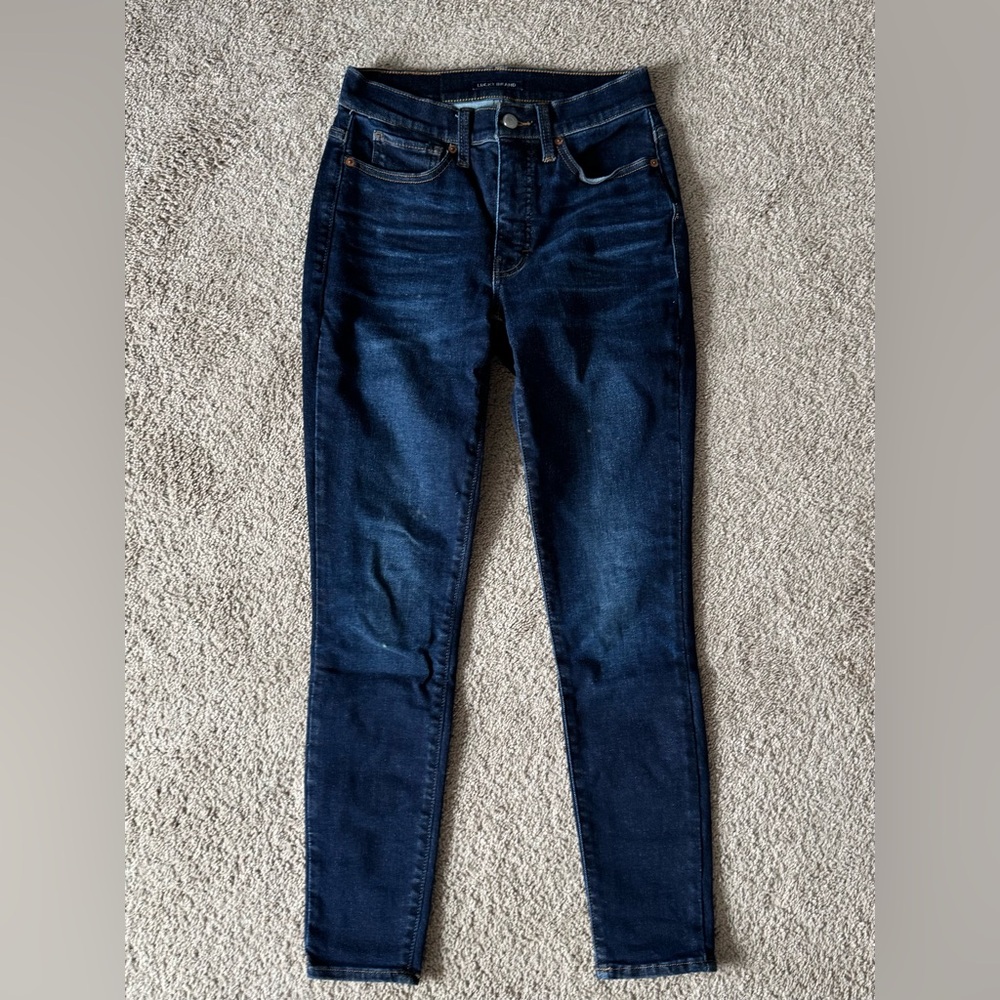Lucky Brand High Rise Skinny Jeans